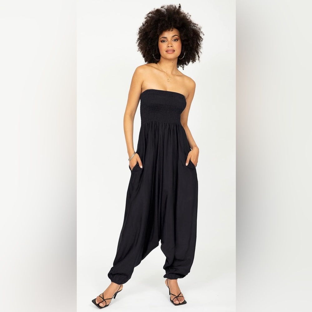 likemary 2-in-1 Harem Jumpsuit/ Pants